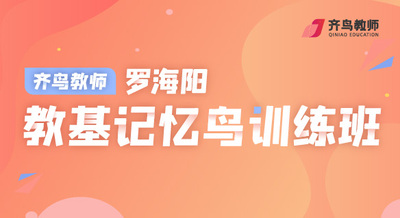罗海阳教基记忆鸟训练班